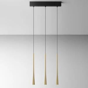 Gea Luce Dafne S/3P Oro lampada a sospensione