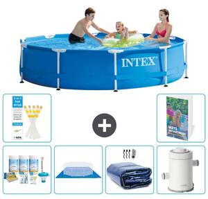 Piscina autoportante rettangolare - 305x76 cm - 5 pezzi - Modello S115