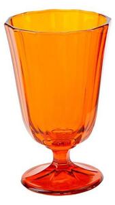 Calice Acqua Ana in Vetro Colorato - 6 Pezzi Arancio
