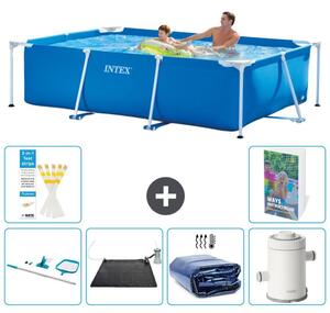 Piscina fuori terra rettangolare - 260x160x65 cm - composta da 5 elementi, modello S61