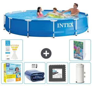 Piscina fuori terra a struttura - 366x76 cm - 5 pezzi - Modello S111
