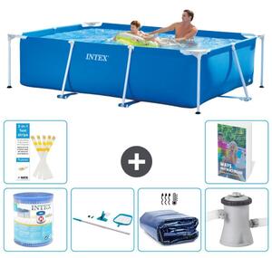 Piscina fuori terra rettangolare - 260x160x65 cm - composta da 5 elementi, modello S20