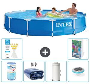 Piscina fuori terra a struttura - 366x76 cm - 5 pezzi - Modello S101