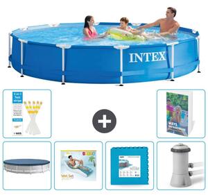 Piscina autoportante rettangolare - 366x76 cm - composta da 5 parti - modello S129
