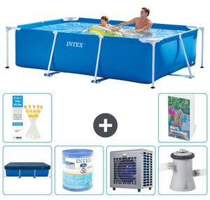 Piscina fuori terra rettangolare - 260x160x65 cm - composta da 5 elementi, modello S29