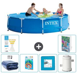 Piscina autoportante rettangolare - 305x76 cm - 5 pezzi - Modello S55