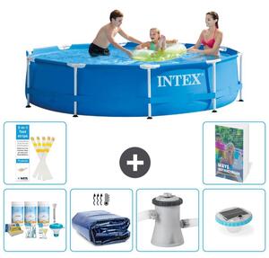 Piscina autoportante rettangolare - 305x76 cm - 5 pezzi - Modello S160