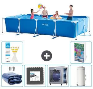 Piscina fuori terra rettangolare - 450x220x84 cm - composta da 5 elementi, modello S16