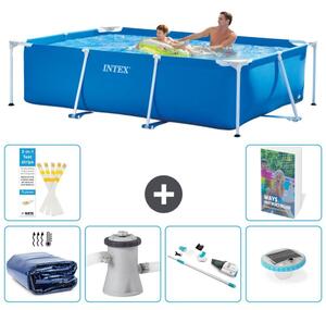 Piscina fuori terra rettangolare - 260x160x65 cm - composta da 5 elementi, modello S81