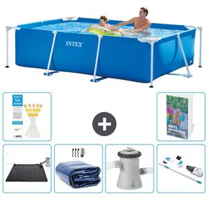 Piscina fuori terra rettangolare - 260x160x65 cm - 5 pezzi - Modello S82