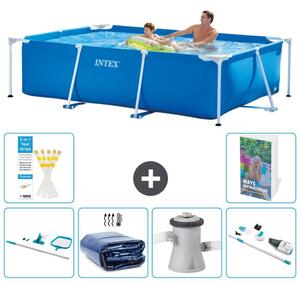 Piscina fuori terra rettangolare - 260x160x65 cm - composta da 5 elementi - modello S149