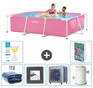 Piscina fuori terra rettangolare - 220x150x60 cm - composta da 5 elementi, modello S16