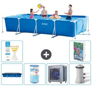 Piscina fuori terra rettangolare - 450x220x84 cm - composta da 5 elementi, modello S29