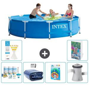 Piscina autoportante rettangolare - 305x76 cm - 5 pezzi - Modello S108