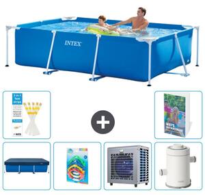Piscina fuori terra rettangolare - 260x160x65 cm - composta da 5 elementi - modello S164
