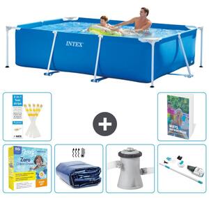 Piscina fuori terra rettangolare - 260x160x65 cm - composta da 5 elementi, modello S39
