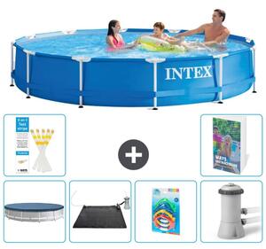 Piscina fuori terra a struttura - 366x76 cm - 5 pezzi - Modello S37