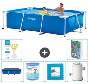 Piscina fuori terra rettangolare - 260x160x65 cm - composta da 5 elementi, modello S80
