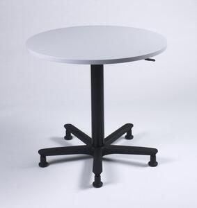 Tavolo a colonna St08 Grigio/Nero