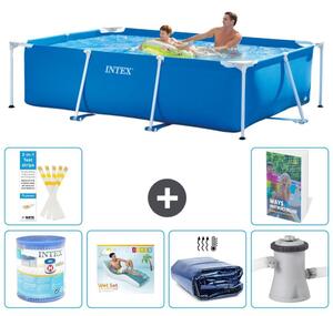 Piscina fuori terra rettangolare - 260x160x65 cm - composta da 5 elementi - modello S173
