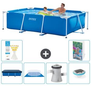 Piscina fuori terra rettangolare - 260x160x65 cm - composta da 5 elementi, modello S74