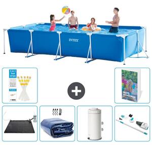 Piscina fuori terra rettangolare - 450x220x84 cm - Struttura in 5 parti, modello S78