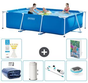Piscina fuori terra rettangolare - 300x200x75 cm - 5 pezzi, modello S30