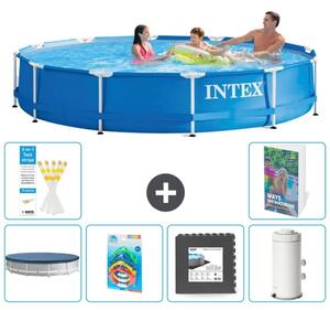 Piscina autoportante rettangolare - 366x76 cm - 5 pezzi - Modello S143
