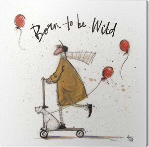 Stampa su tela Sam Toft - Born to be Wild, (30 x 30 cm)