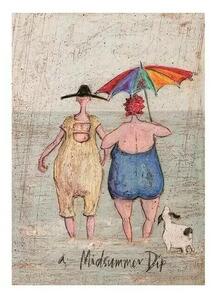 Stampe d'arte Sam Toft - Midsummer Dip, (30 x 40 cm)