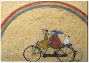 Stampa su tela Sam Toft - Somewhere under a Rainbow, (50 x 40 cm)