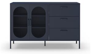 Cassettiera blu scuro 140x90 cm Diora - Marckeric