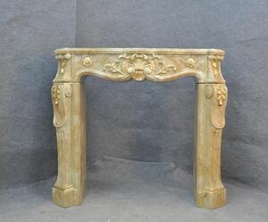 Cornice per caminetto Decorazione in stile marmoreo Camini classici barocchi Stufa