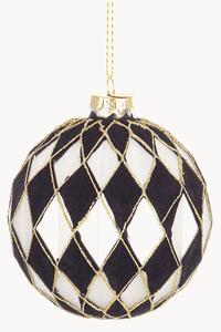 Set di 8 palline di Natale Rombi