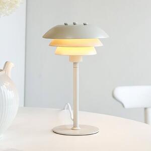 Dyberg Larsen Lampada da tavolo SIXTEEN, Bianco / Opale, Soggiorno / Sala da pranzo, Metallo, Scandinavo, Lampada da tavolo