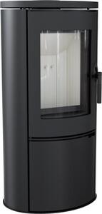 Stufa in ghisa KRATKI AB Ø 150 8 kW con molla della porta