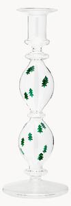 Portacandele fatto a mano Christmas Forest