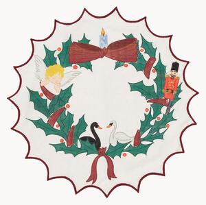 Tovagliolo natalizo fatto a mano Wreath
