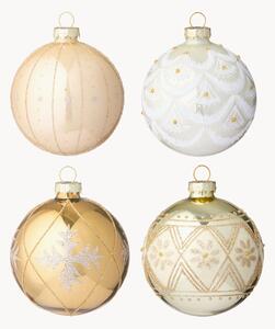 Set di 4 palline di Natale fatte a mano Seraphim