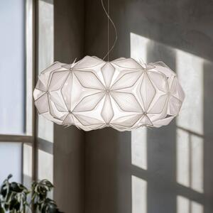 Slamp Lampada a sospensione C'EST LA VIE, dimmerabile, Bianco / Opale, Soggiorno / Sala da pranzo, Plastica, Design, Lampada a sospensione