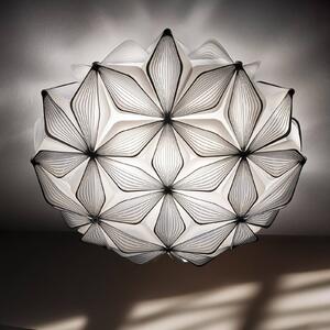 Slamp Plafoniera soffitto C'EST LA VIE, dimmerabile, Nero, Soggiorno / Sala da pranzo, Plastica, Design, Plafoniera