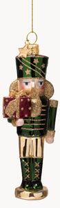 Pallina di Natale in vetro soffiato Nutcracker