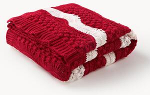 Coperta natalizia a maglia Anja