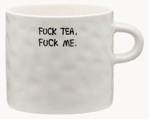 Tazza XL fatta a mano Fuck Tea