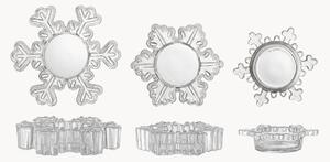 Set di 3 portalumini Dania