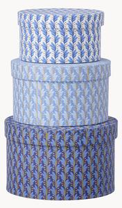 Set di 3 scatole decorative fatte a mano Naya