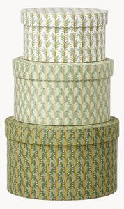 Set di 3 scatole decorative fatte a mano Naya