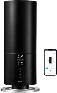 Umidificatore con funzione aromaterapica - Capacità 3 litri - 300 ml/h - Nero