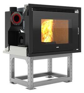 Camino a pellet Nobis modello B10 V Ulisse – con base integrata