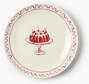 Set di 4 piatti da colazione natalizi di design Clarette di Agathe Marty